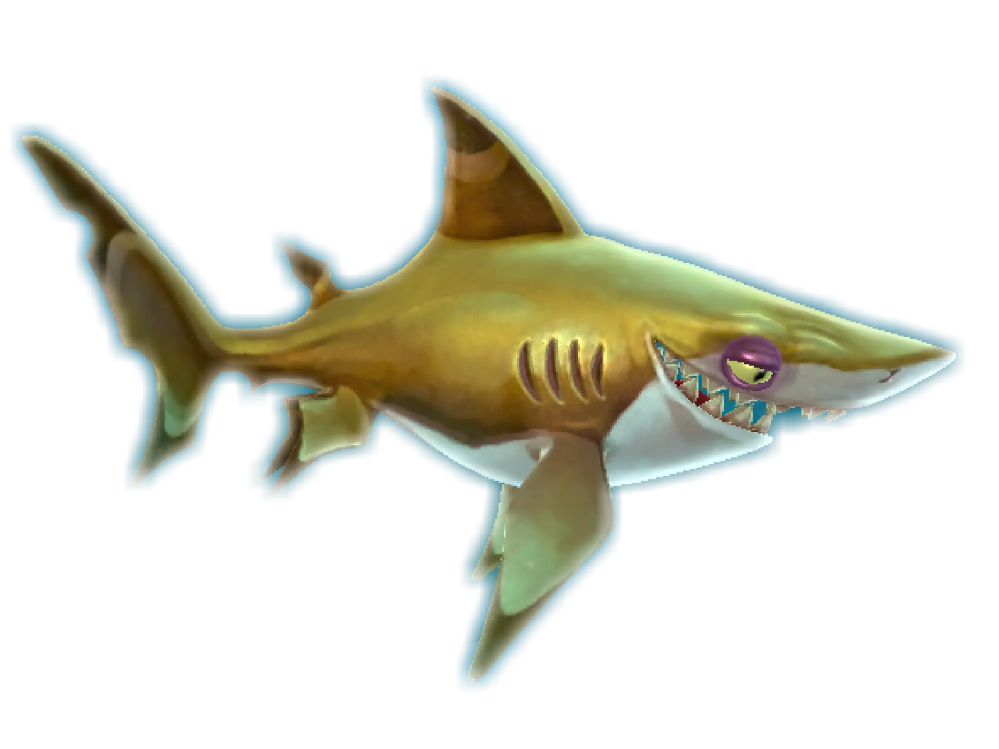 Cartoon Shark Illustration