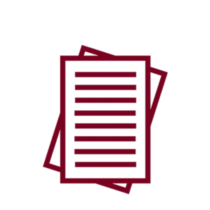 Stack of Documents with Text
