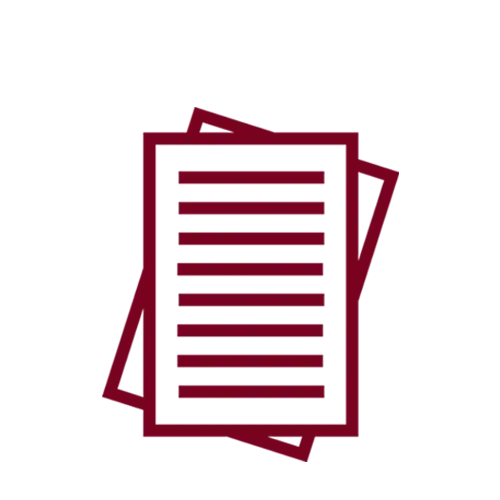 Stack of Documents with Text
