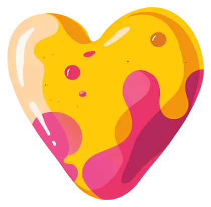 Colorful Heart Shape