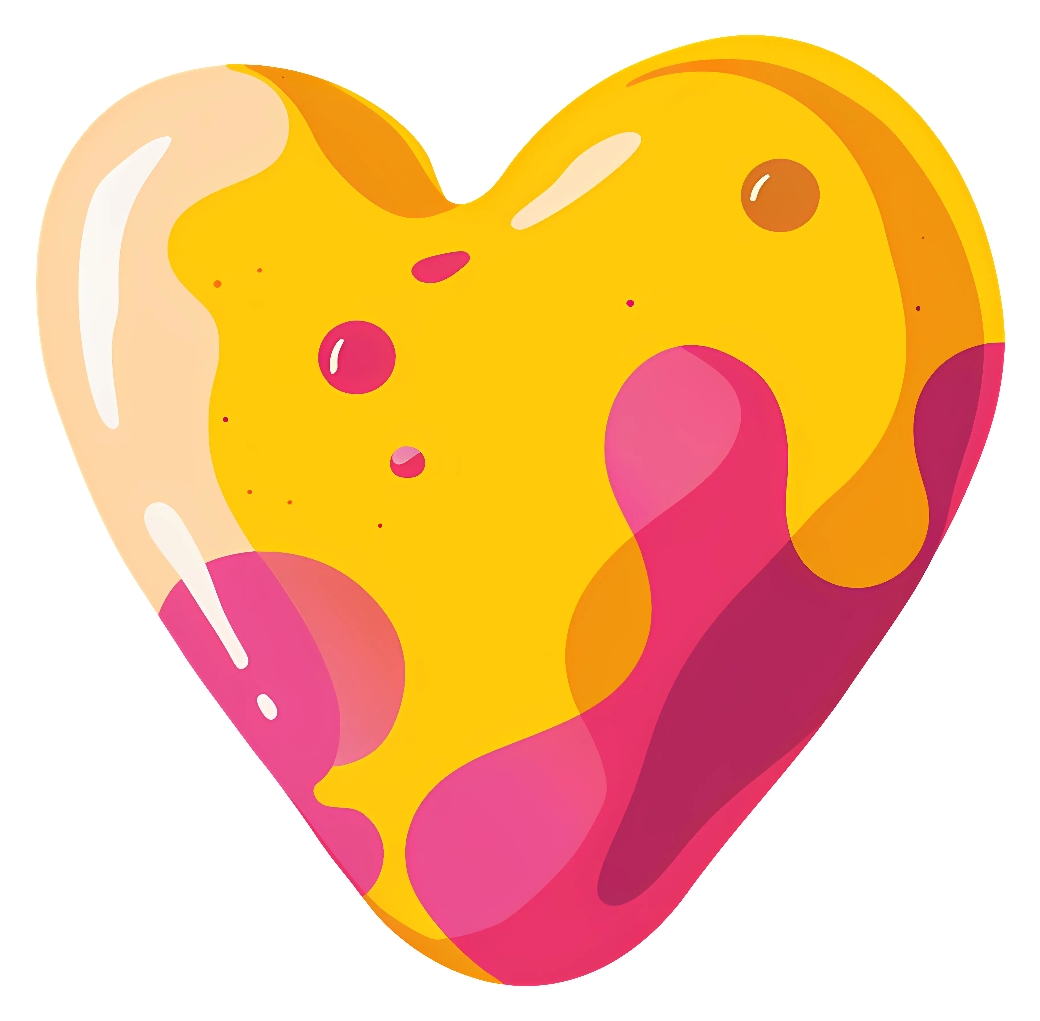 Colorful Heart Shape