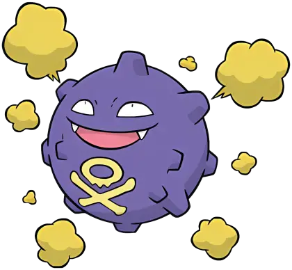 Purple Gas-Emitting Creature
