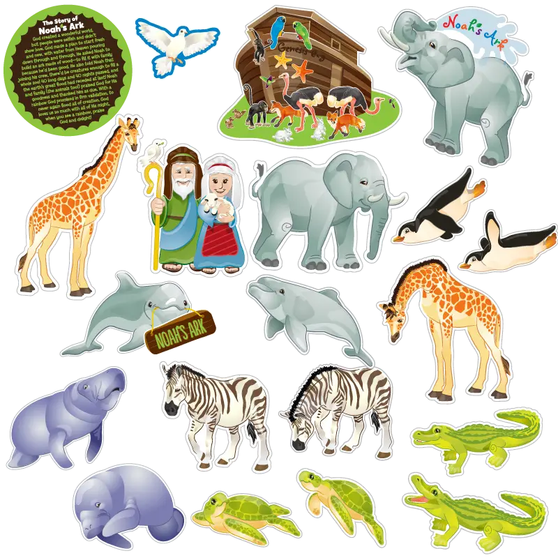 Noah&#039;s Ark with Animals