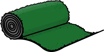Green Carpet Roll for Home Decor