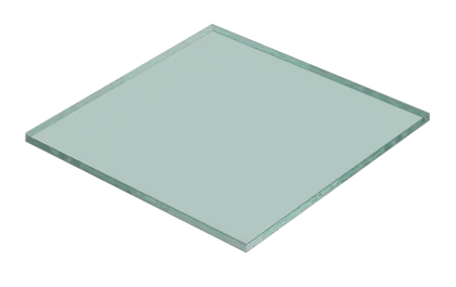 Flat Transparent Glass Sheet