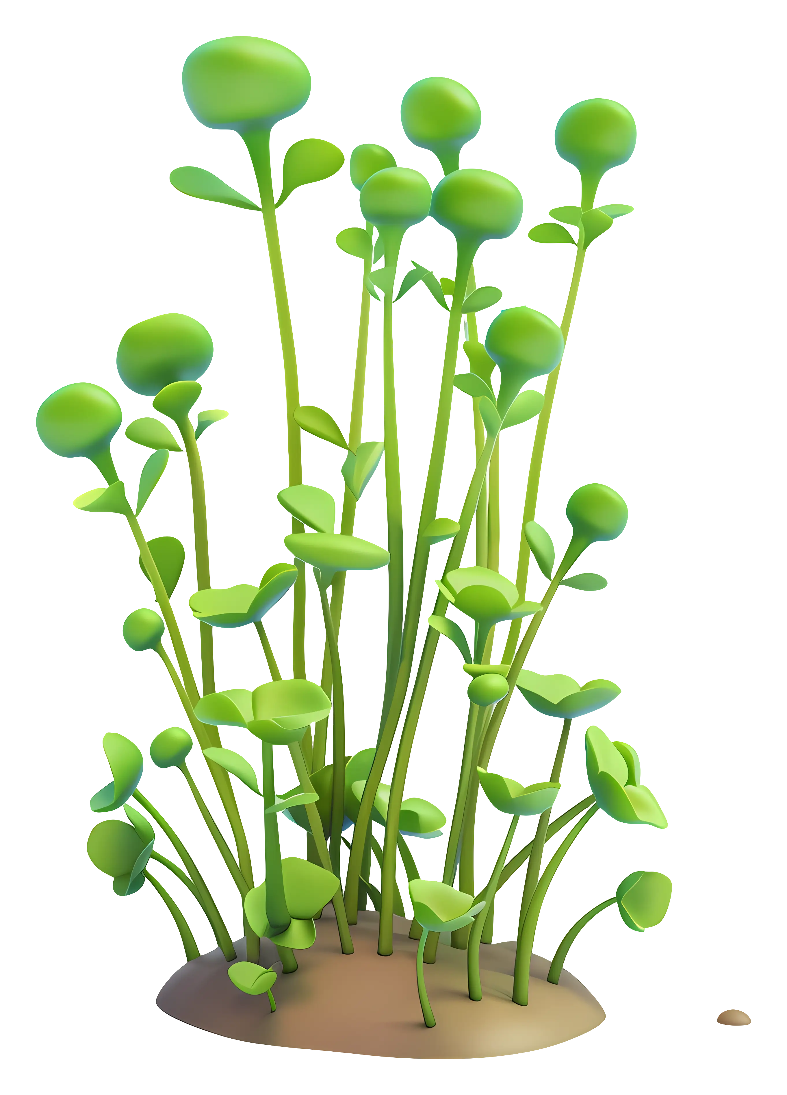 Green Plants Illustration