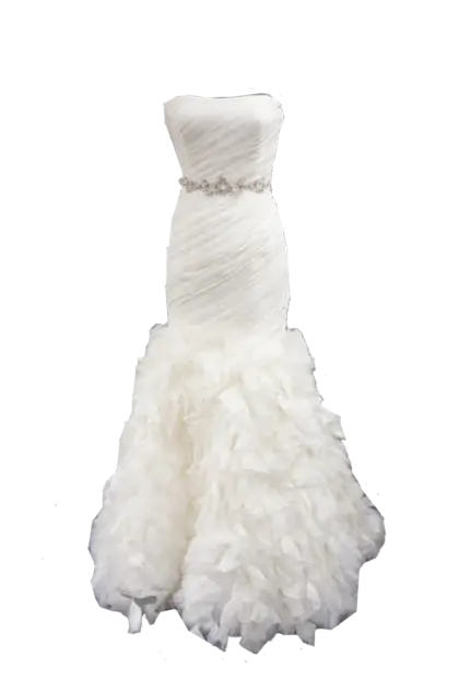 Elegant White Wedding Dress