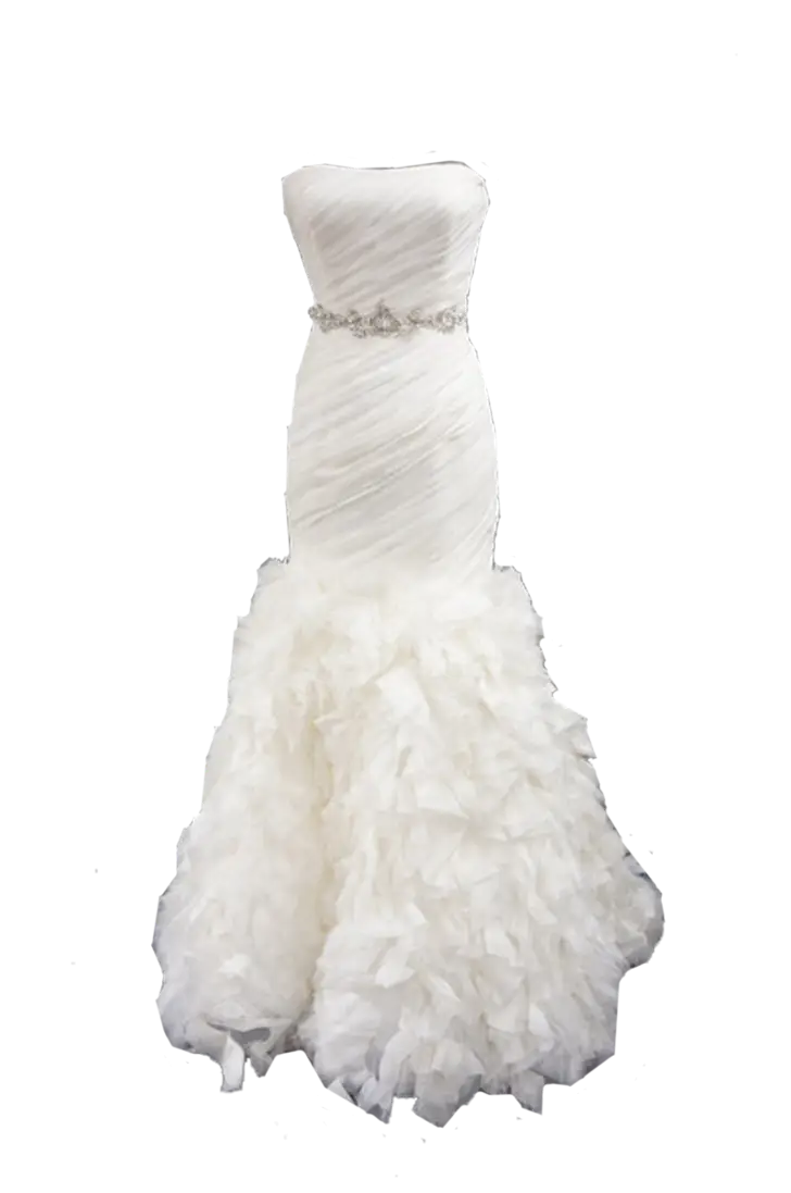 Elegant White Wedding Dress