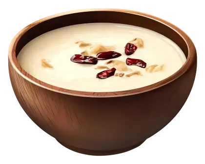Bowl of Creamy Porridge