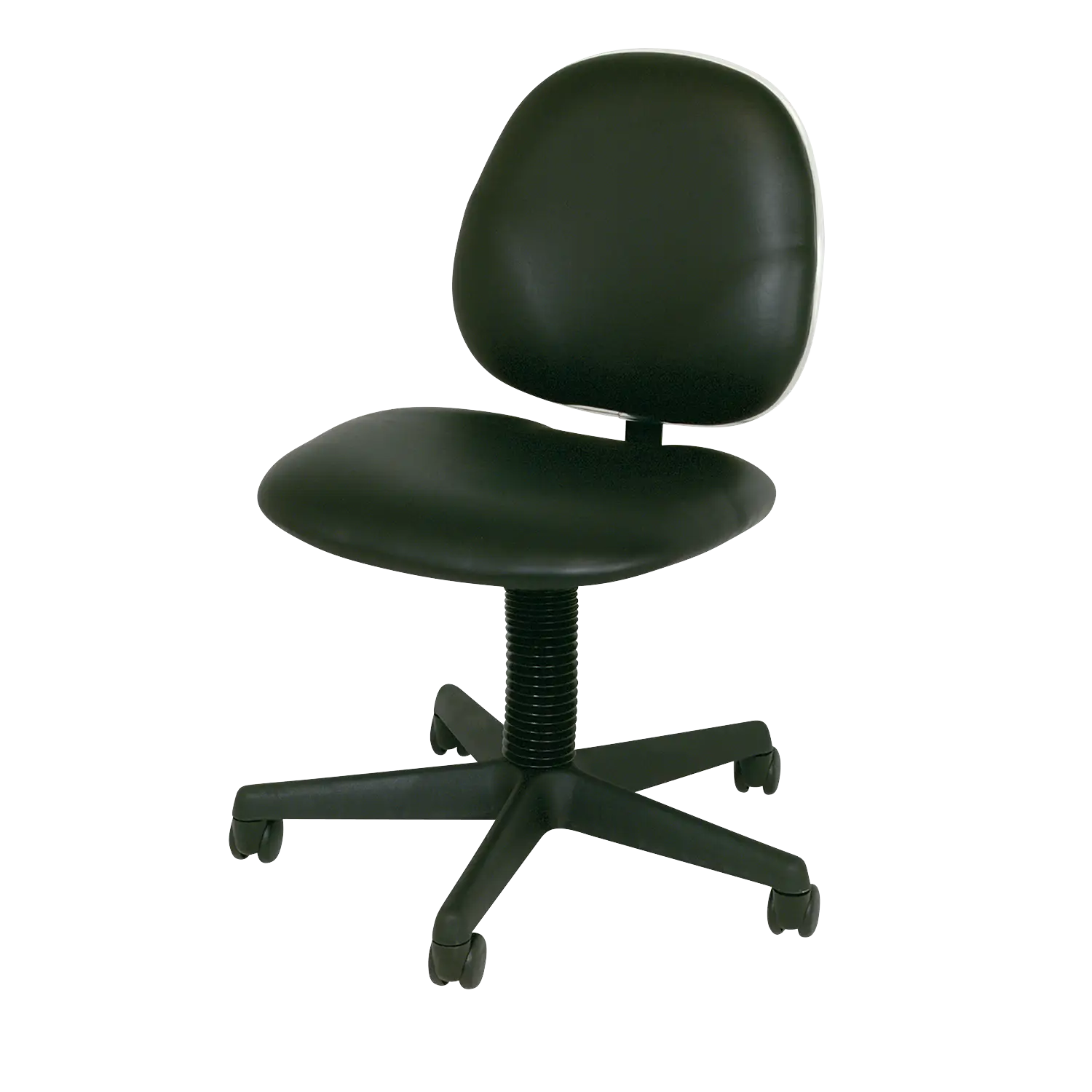 Black Office Chair with Swivel Base