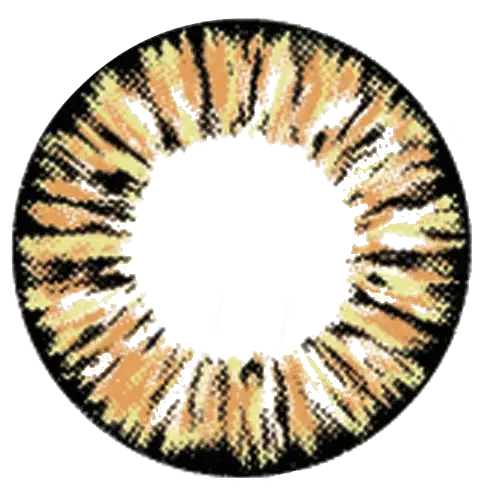Patterned Contact Lens Illustration