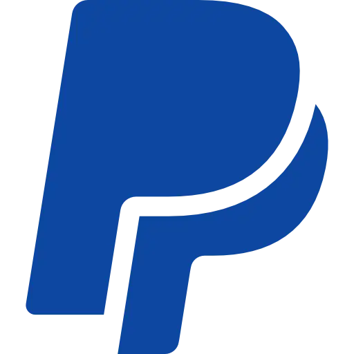 Blue PayPal Logo Symbol