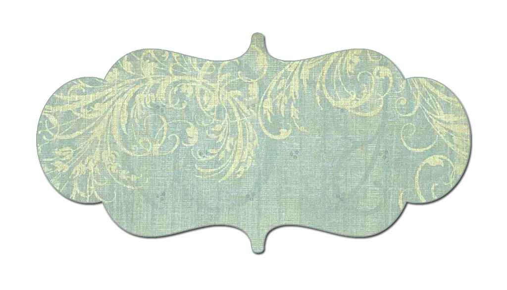 Vintage Decorative Label