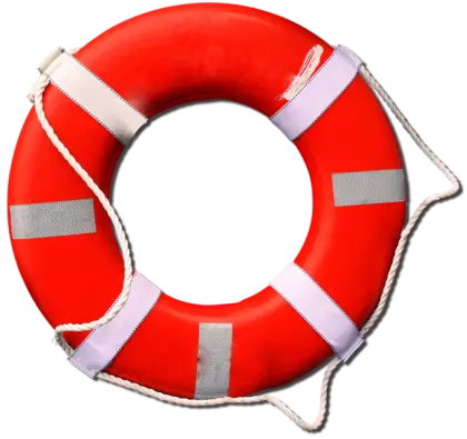 Red Life Buoy for Water Safety