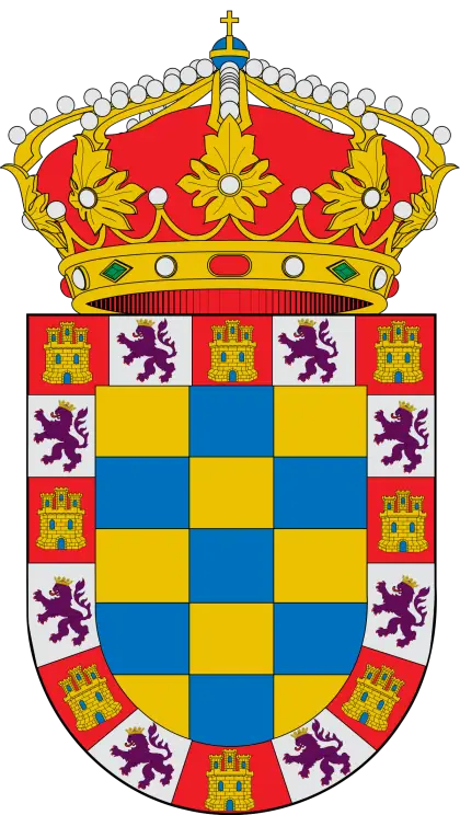 Royal Crest Coat of Arms with Crown and Shield