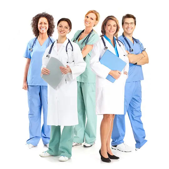 Medical Team in Professional Healthcare Setting