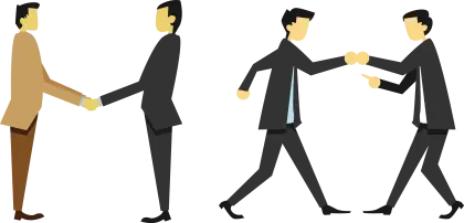 Business Handshake for Agreement and Partnership