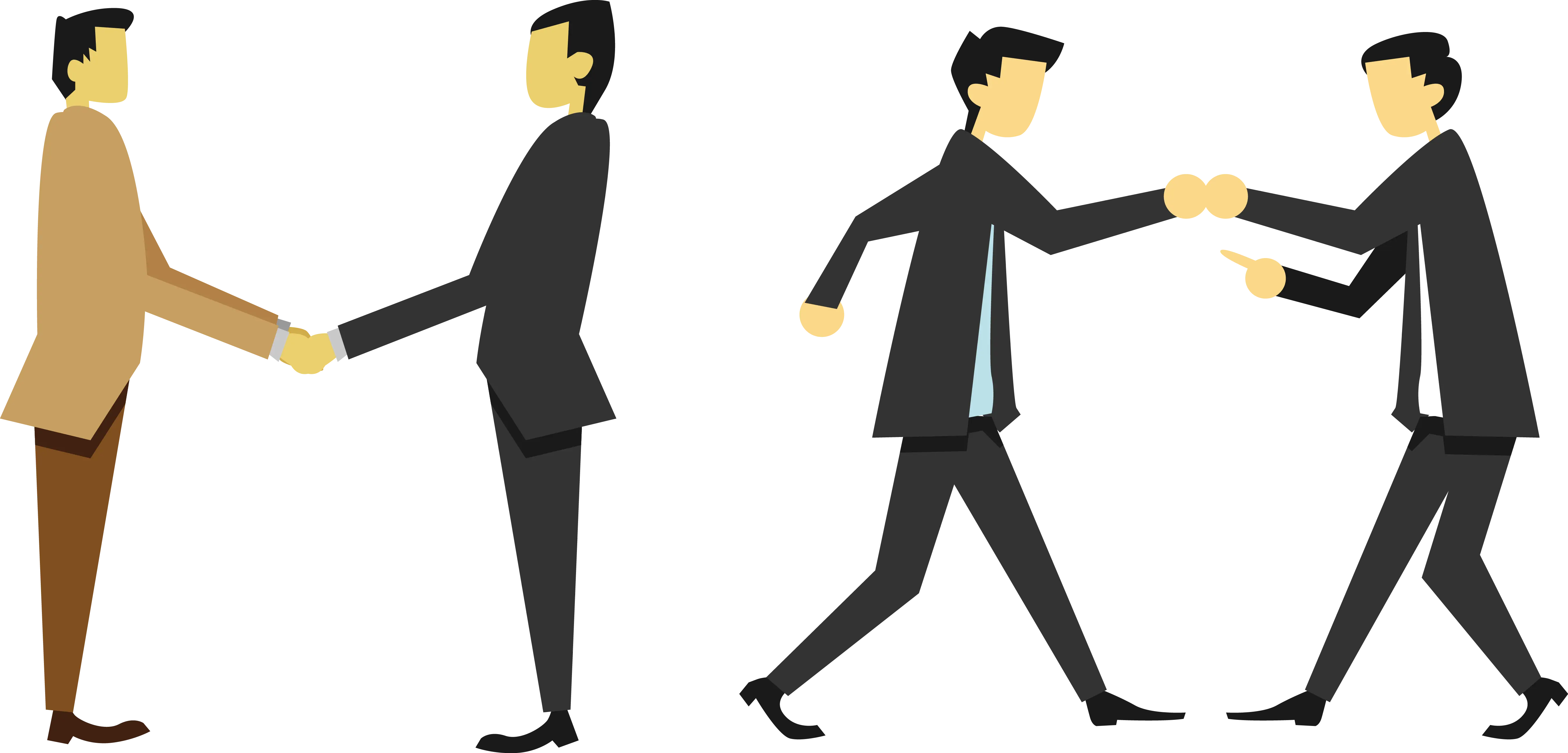 Business Handshake for Agreement and Partnership