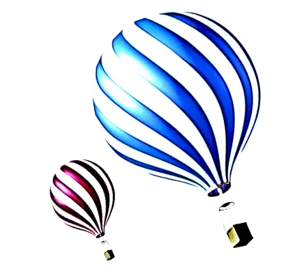 Colorful Hot Air Balloons in the Sky