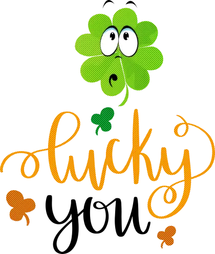Lucky Clover Illustration for St. Patrick&#039;s Day