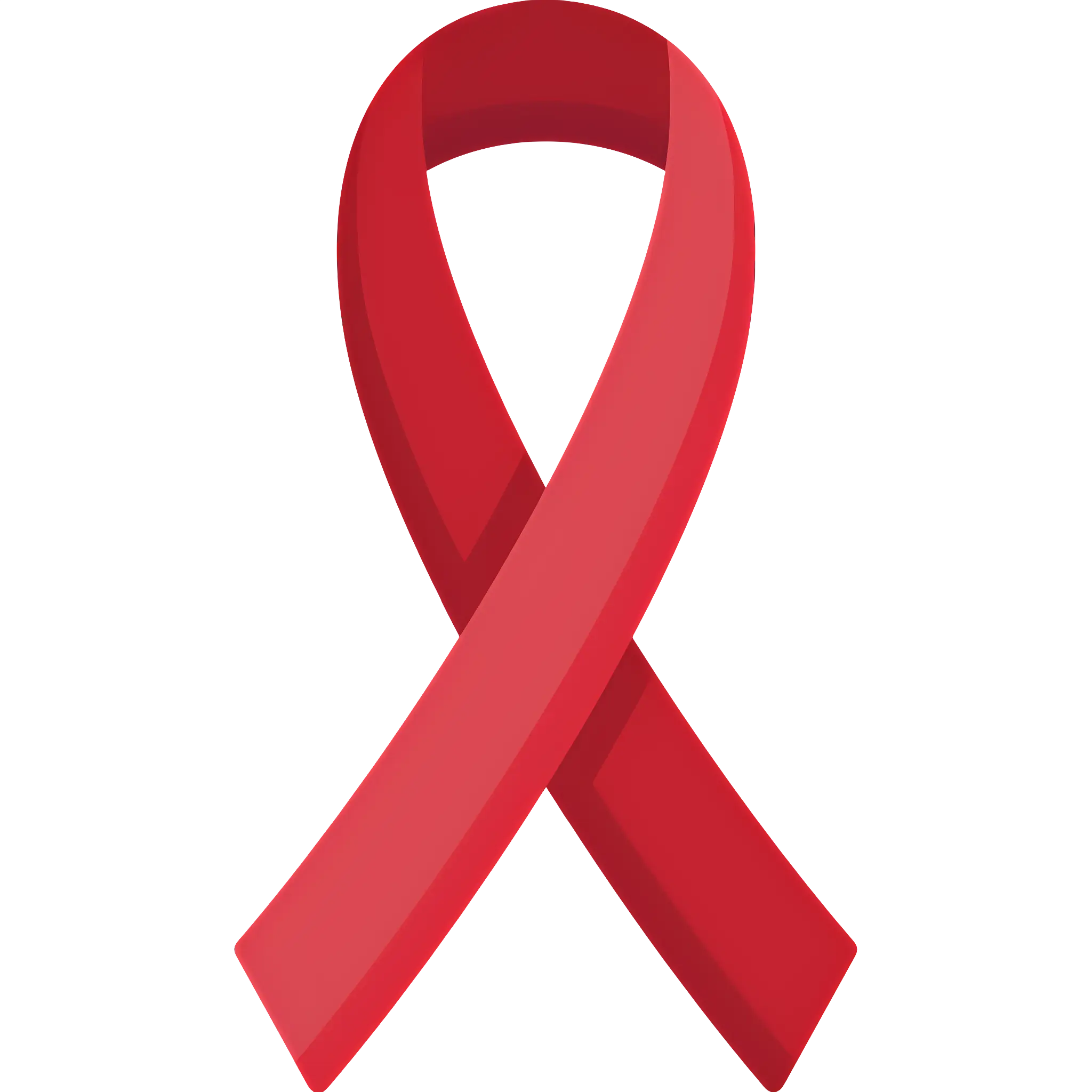 Red Awareness Ribbon Symbol Illustration