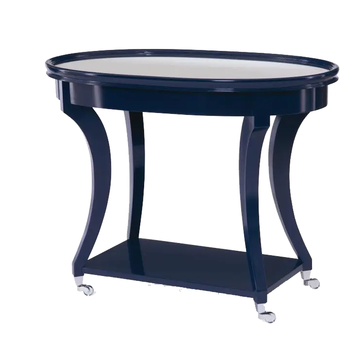Modern Oval Serving Table