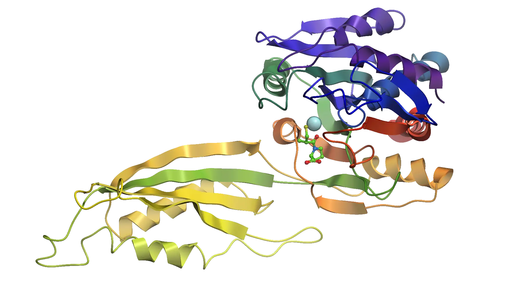 Illustration of a Protein Structure