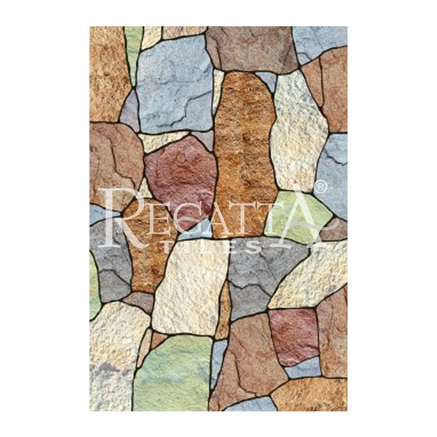 Colorful Stone Tiles for Wall Decoration