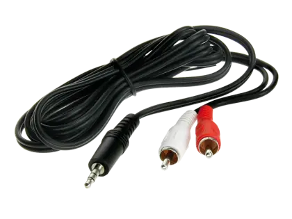 Audio Cable with RCA Connectors