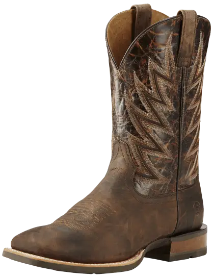 Brown Leather Cowboy Boot