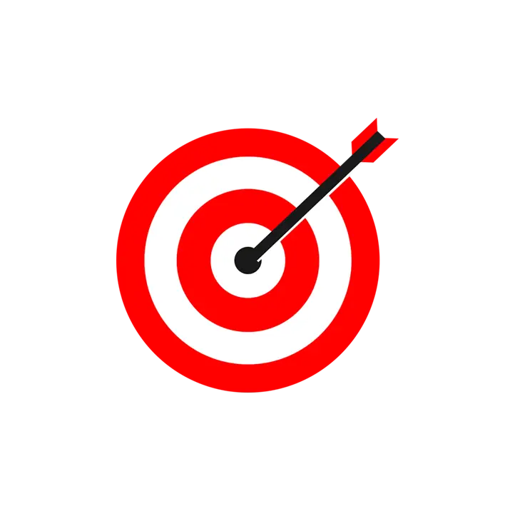 Target with Single Arrow