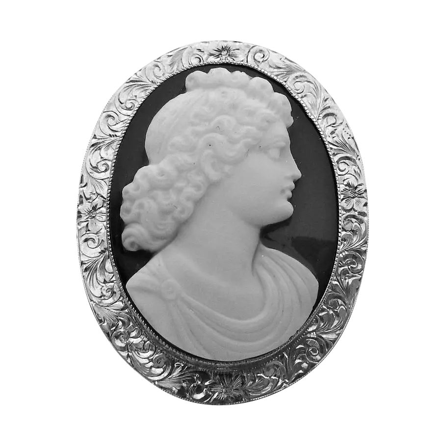 Vintage Cameo Brooch