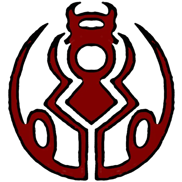 Red Abstract Symbol Design