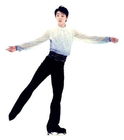 Figure Skater in Action