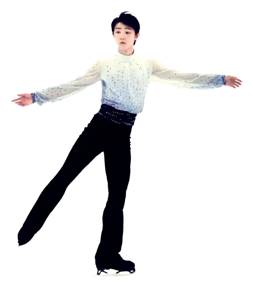 Figure Skater in Action