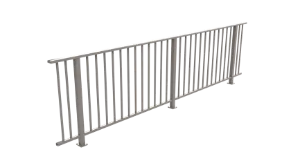 Sturdy Metal Railing