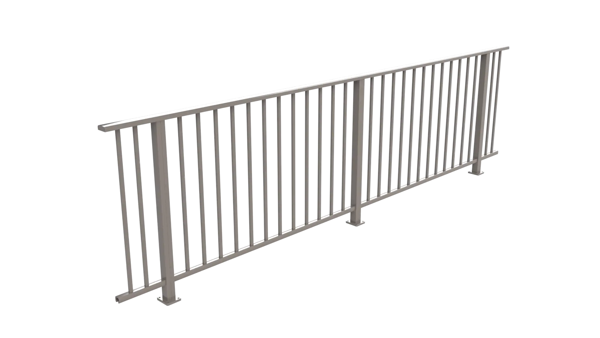 Sturdy Metal Railing
