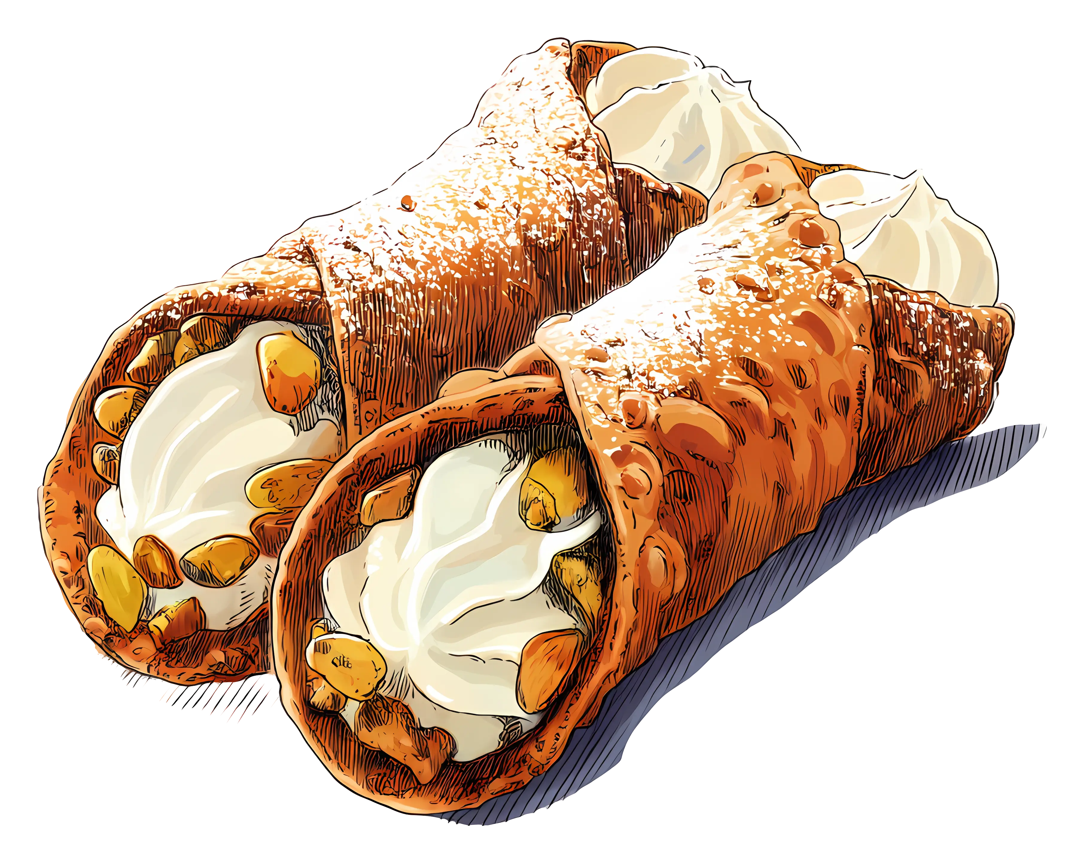 Delicious Cannoli Pastries