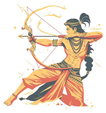 Epic Archer Character Illustration