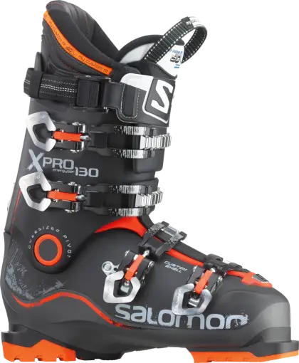 Black Ski Boot for Winter Sports