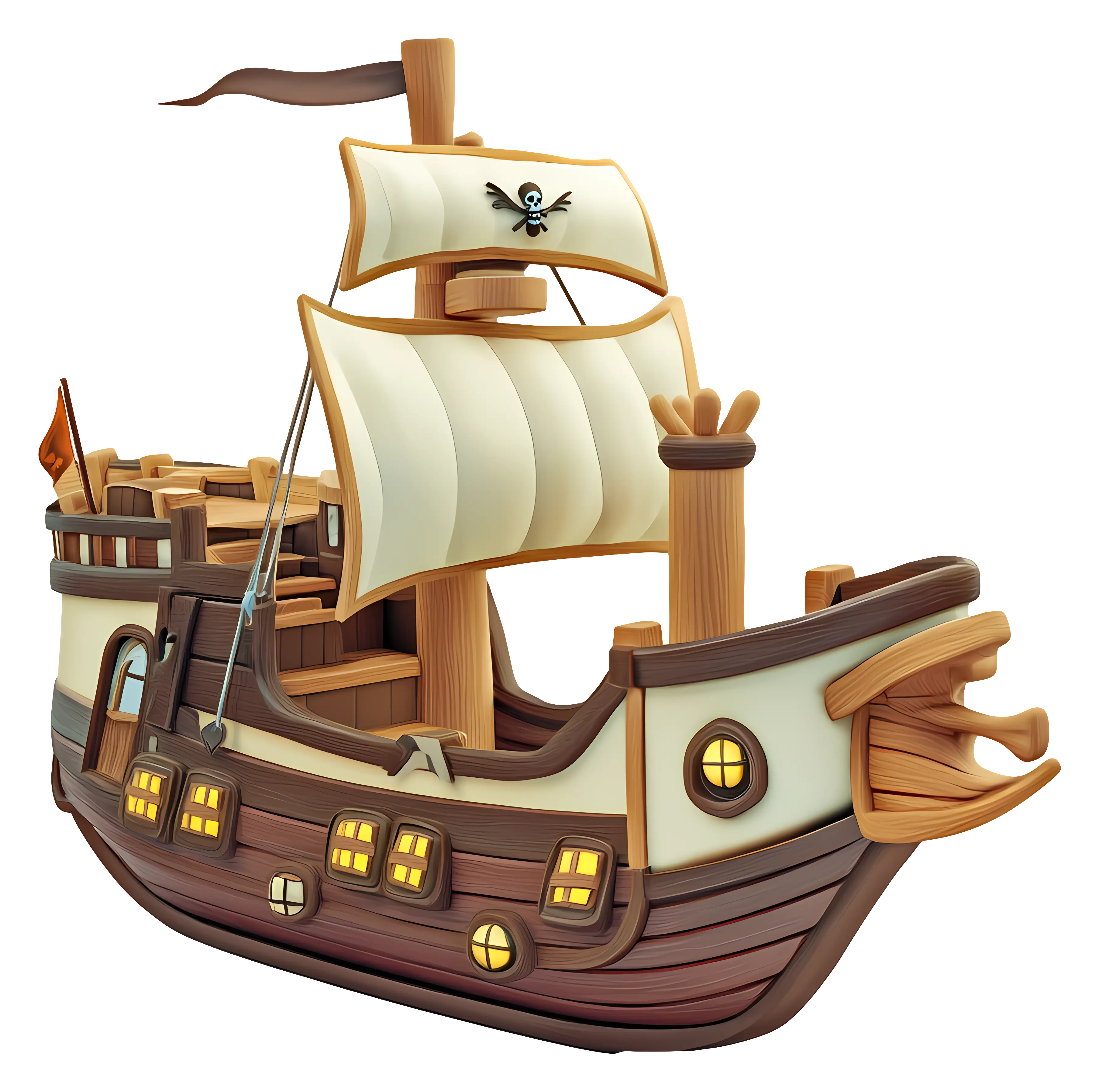 Vintage Pirate Ship