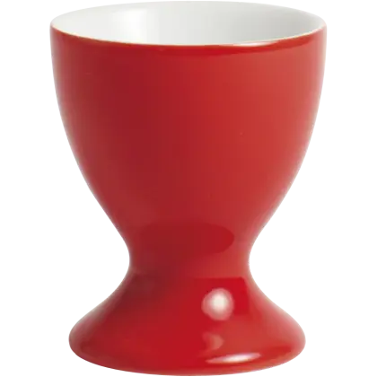 Red Ceramic Egg Cup