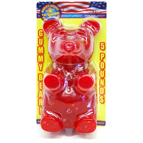 Large Red Gummy Bear