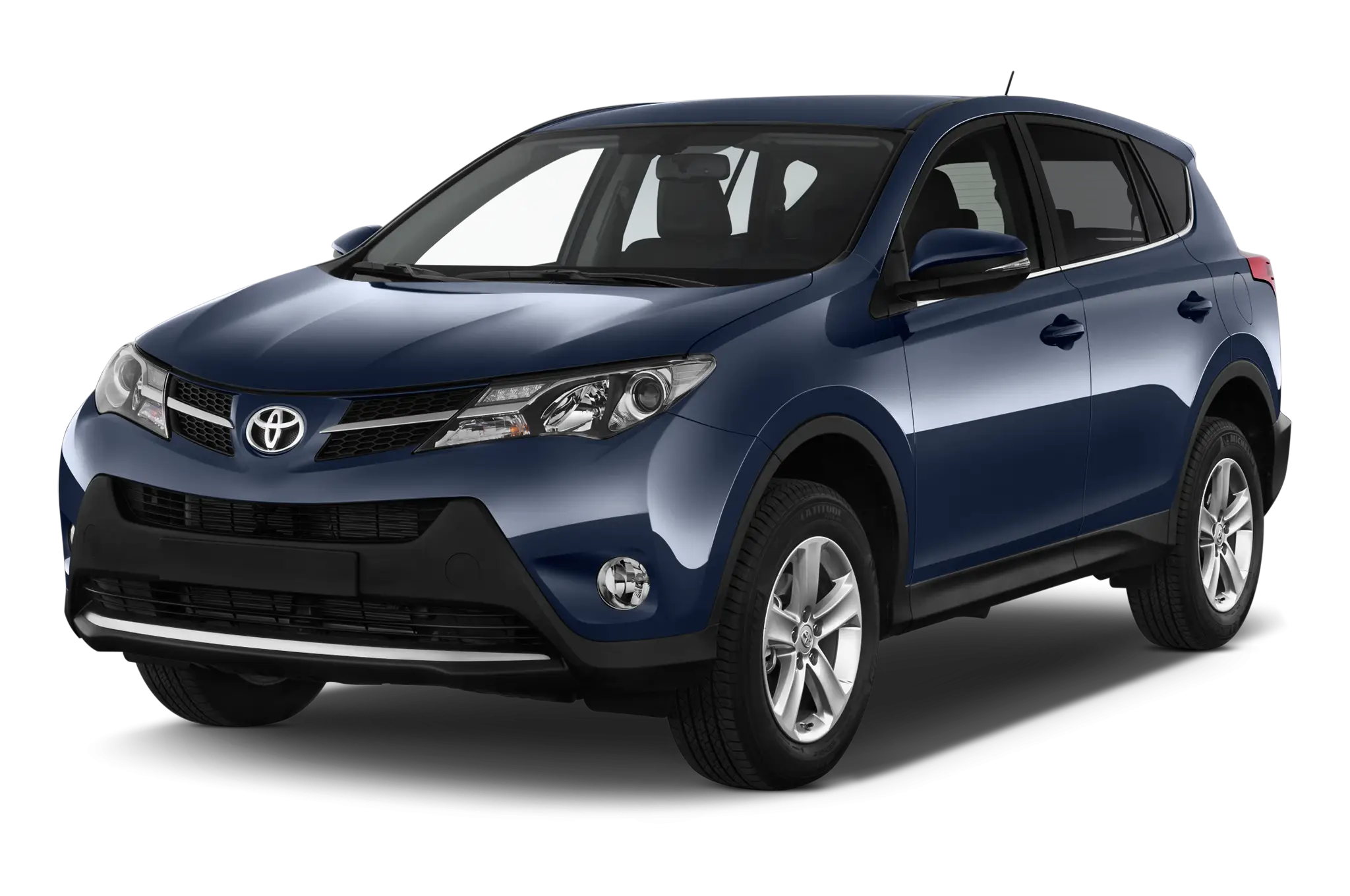 Blue Toyota SUV Vehicle