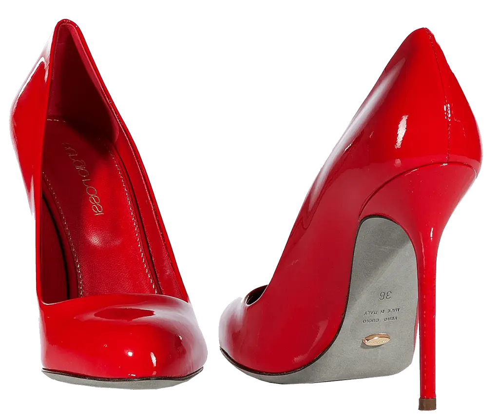 Stylish Red High Heels Shoes