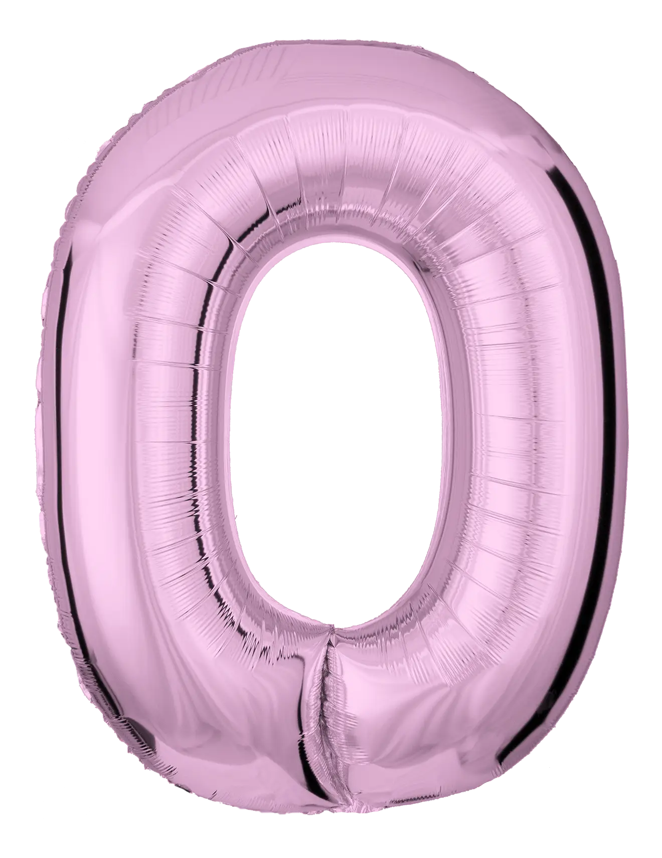 Pink Number Zero Balloon