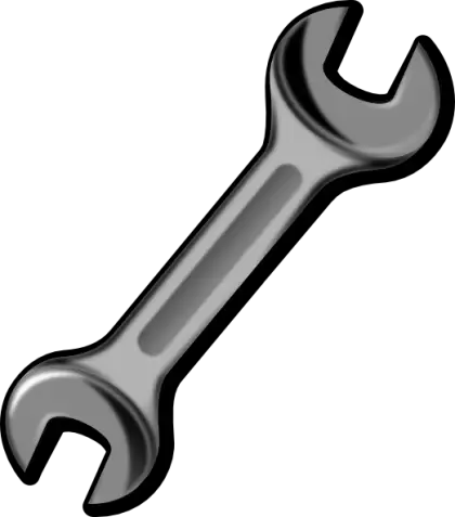 Metal Wrench Tool for Repairs