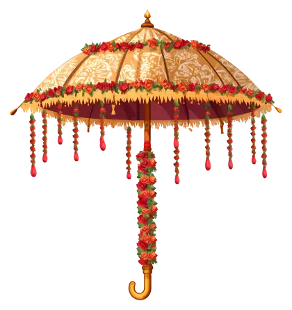 Ornate Decorative Umbrella