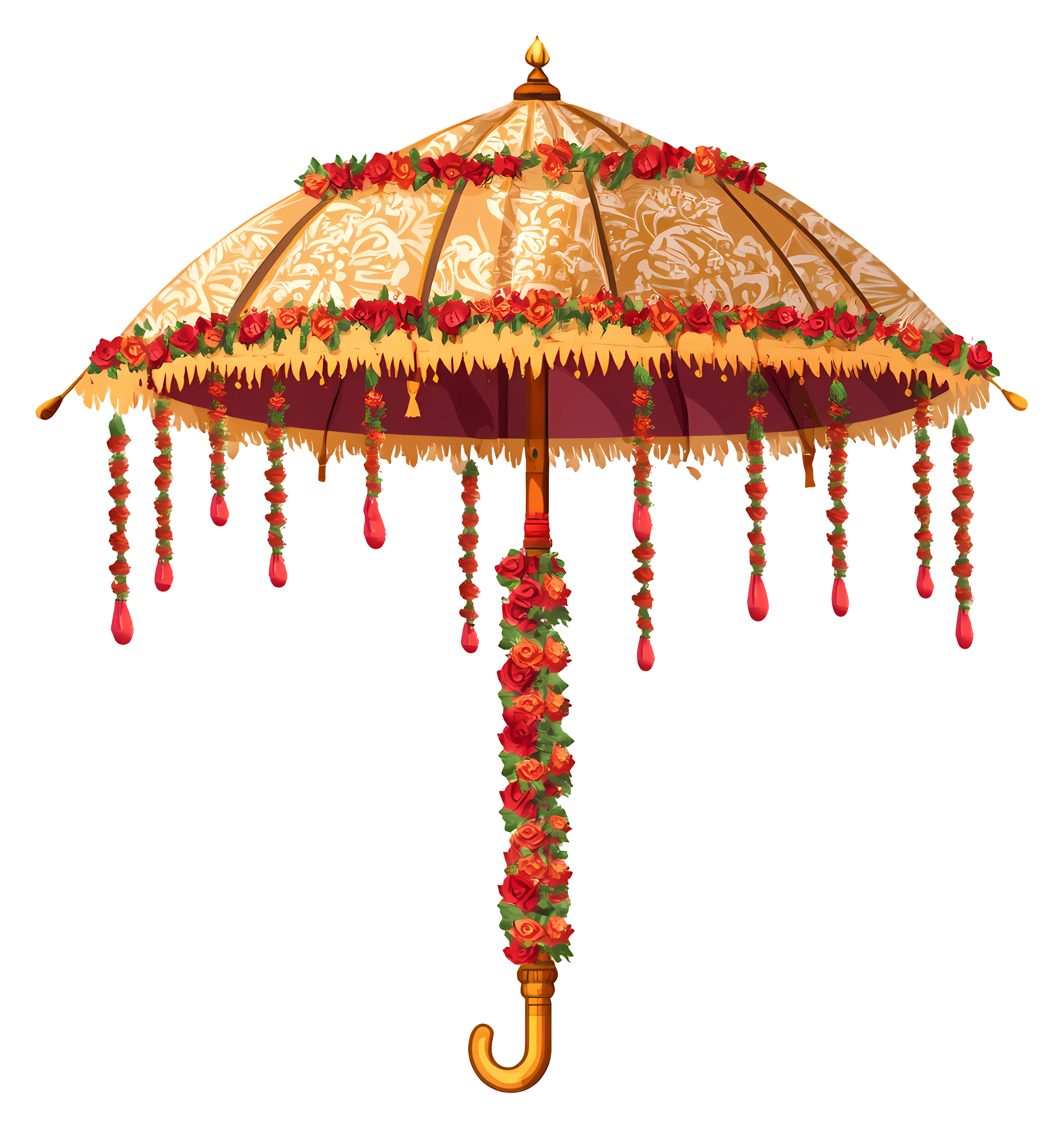 Ornate Decorative Umbrella