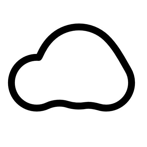 Cloud Outline Symbol